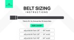 Mio Marino Classic Ratchet Belt - Premium Leather - 1.38 Wide - Adjustable Buckle - Image 6